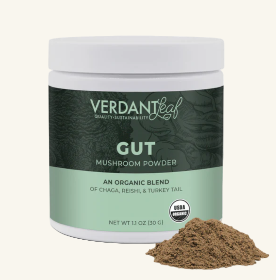 Gut Mushroom Powder | Verdant Leaf