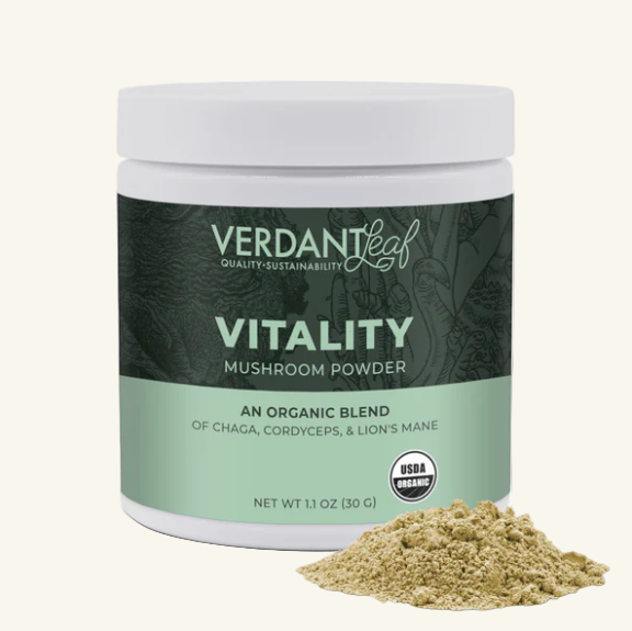 Vitality Mushroom Powder | Verdant Leaf